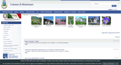 Desktop Screenshot of comune.montenars.ud.it